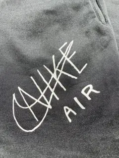 美品！メンズ　ナイキエア ジョガー ジャージ トラック パンツ 手書き調ロゴ