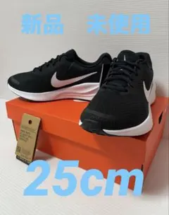 未使用25cmナイキレボリューション7NIKEスニーカーレディースランニング旅行