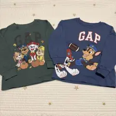 GAP パウパトロール長袖カットソー 3歳用 2枚セット