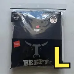 Hanes BEEFY クルーネック サーマル 長袖