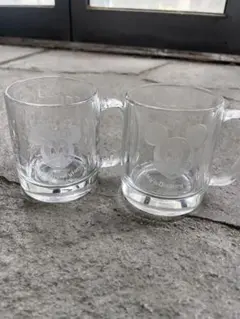 1990年代東京ディズニーランド ミッキー・ミニー マグカップ 2個セット