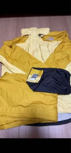 THE NORTH FACE レインスーツ Lサイズ LDカラー