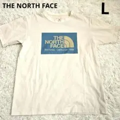 ノースフェイス　Tシャツ　クリーム色　NT32155　L