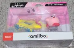 【新品未開封】amiibo カービィ&ワープスターカービィのエアライダーシリーズ