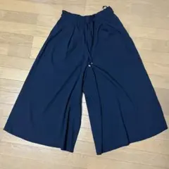 ガウチョパンツ L ブラック
