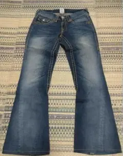 true religion joey super t フレアデニム　y2k　古着