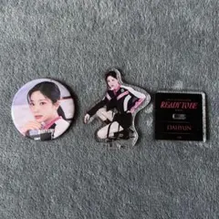 TWICE ダヒョン アクリルスタンド 缶バッジ セット
