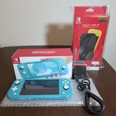 Switch Lite ターコイズ 本体　純正充電器　箱付き ペルソナ5R付属 Switch Lite ターコイズ 本体 純正充電器 箱付き ペルソナ5R付属