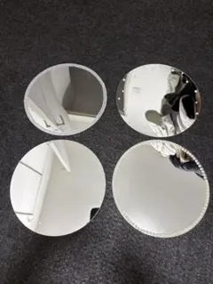 【値下げ】 ウエディング ウェルカムスペースやインテリアに！丸型ミラー