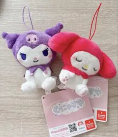 むにゃすやマスコット　クロミ　マイメロ2点セット