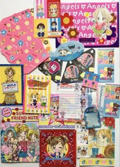 昭和レトロ りぼん なかよし 付録 ノート シール メモ帳 便箋 まとめ売り