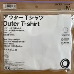 Mサイズ アウターTシャツ 白