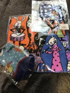 お値下げ　アルベロベロ　ハンドタオル、靴下、マスク新品3点セット