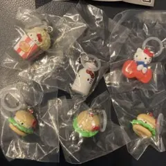 ハローキティ アメリカンデザイン　めじるしアクセサリー　4種 セミコンプリート