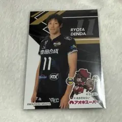 ウルフドッグス名古屋 アオキスーパー トレカ トレーディングカード 傳田亮太