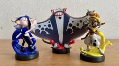 スプラトゥーン3 amiibo フウカ、ウツホ、マンタロー