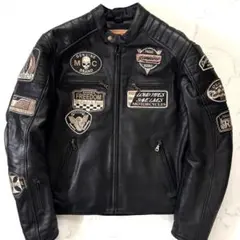 美品✨デグナー Lサイズ バイクジャケット ライダース 本革 プロテクター