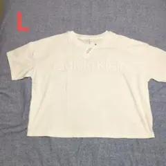 カルバンクライン Tシャツ ホワイト レディース Lサイズのサムネイル