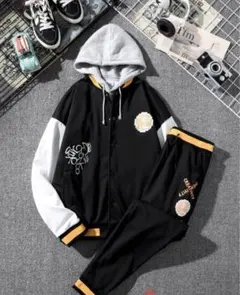 SHEIN シェイン シーイン スエットパンツ ボンバージャケット セットアップ
