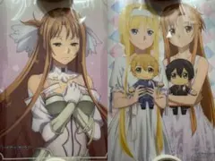 A3クリアポスター アスナ　特典　ソードアート オンライン