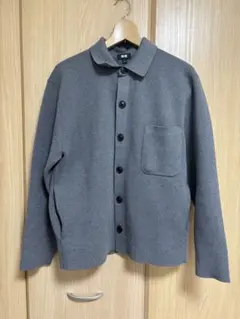 UNIQLO ミラノリブシャツカーディガン S