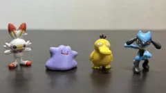 K*K様 ポケモン ミニフィギュアセット ヒバニー メタモン コダック リオル