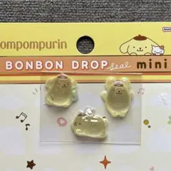 ポムポムプリン ボンボンドロップシールmini