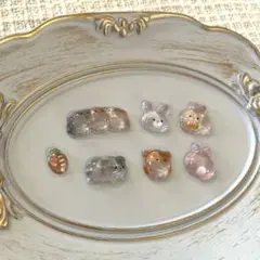 【正規品☆クーリア】ボンボンドロップシールおすそ分け　モルモット&ウサギ