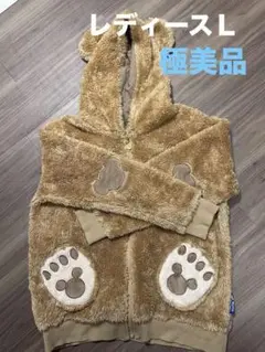 極美品美品 試着のみ ダッフィー ボアパーカー レディース Lサイズ