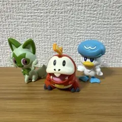 ポケットモンスター ミニフィギュア ホゲータ クワッス ニャオハ 3体セット