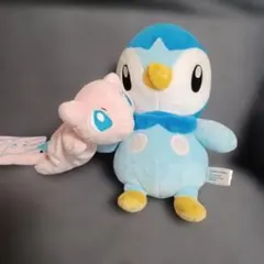 ポッチャマ　ミュウぬいぐるみ　ポケモンセンター