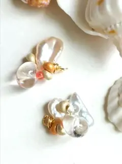 ❤sale❤9776 鈴丸ビーズ バロックパール ハンドメイド パーツ - メルカリ