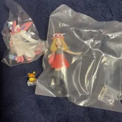 ポケモンスケールワールド カロス地方 セレナ ニンフィア　デデンネ　フィギュア