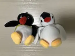 ピングー ピンガ ぬいぐるみ マスコット 2個セット ガチャ