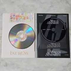 SEVENTEEN セブチ AttaccaとFace the SunのCDのみ