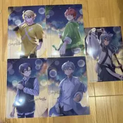 カラフルピーチ　クリアポスター　ガチャポン