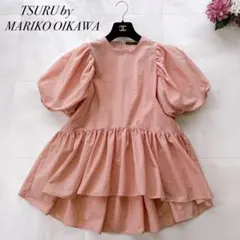 完売品 ツルバイマリコオイカワ Eleonore トップス ブラウス ピンク