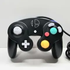 【純正品】ゲームキューブコントローラー　GCコン　スマブラブラック
