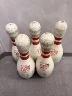 ボーリング ピン 5本セット ヴィンテージ レトロ AMF - メルカリ
