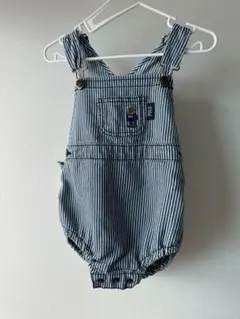 POLO ストライプロンパース ポロベア