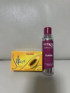 Silka パパイヤ石鹸 & Vitress ヘアオイル セットのサムネイル
