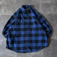 90s ST.JohnsBay ブロックチェックシャツ 好配色 - メルカリ