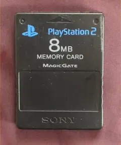 PlayStation 2 メモリーカード 8MB（水色文字）