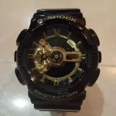 G-Shock「GA-110LN」正常稼働 ネイビー×イエロー ちょい訳アリ - メルカリ