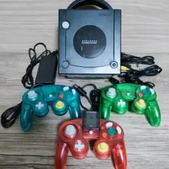 ◆完動品◆ゲームキューブ本体 + コントローラー3個◆すぐ遊べるセット◆
