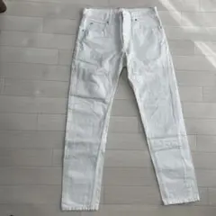 BEAUTY & YOUTH ホワイトデニムパンツ