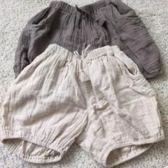 テータテート　かぼちゃパンツ 80cm 2点セット