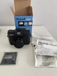 未使用品！【HOLGA 120 GCFNSET トイカメラ (ブラック)】 HOLGA 120 GCFN ¥3,680（中古 フィルムカメラ 中判 スクエア