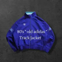 90s old adidas オールドアディダス トラックジャケット刺繍デサント