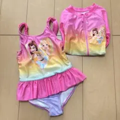 Smile様 プリンセス 水着とラッシュガード セット 110cm 120cm